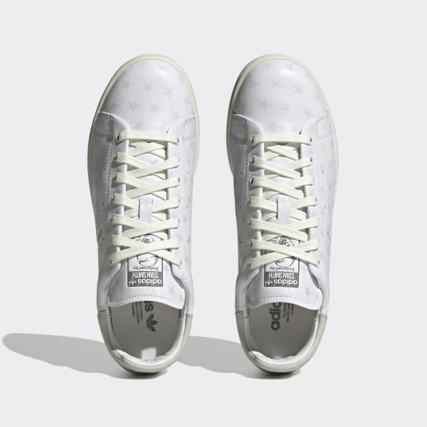 สีขาว รองเท้า Stan Smith Lux Atmos Reflective Star