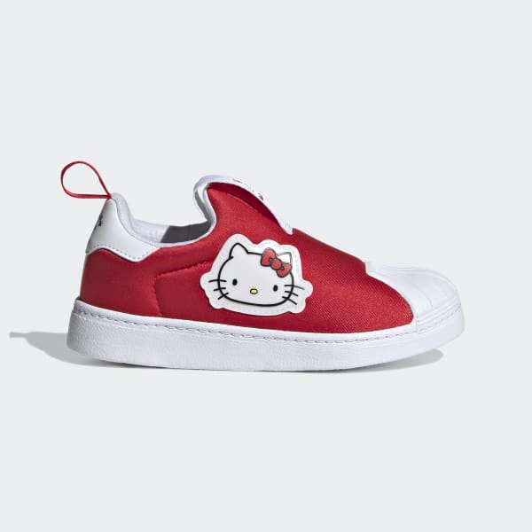 wonder eerlijk Oppervlakte adidas Hello Kitty Superstar 360 Shoes - Red | Kids' Lifestyle | adidas US
