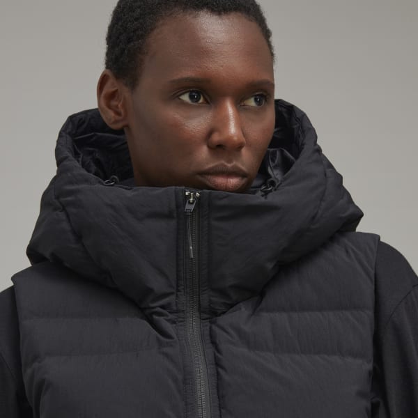 Zwart Classic Short Puffy Donsbodywarmer KO077