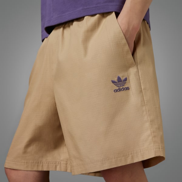 Super günstiger Laden! adidas Enjoy Summer Cotton Shorts - Beige Lifestyle | adidas | Men\'s US