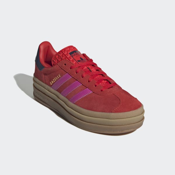 adidas Gazelle Bold Shoes - Red | Free Shipping with adiClub