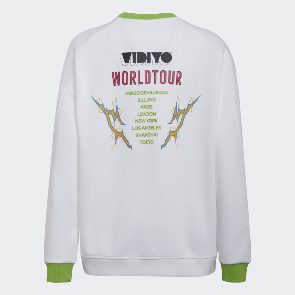 White adidas x LEGO® VIDIYO™ Crewneck Sweatshirt
