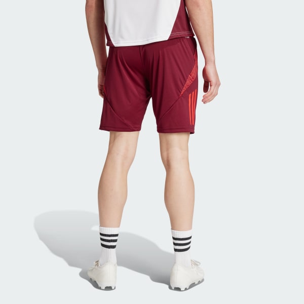 Burgundy AS Roma Tiro 24 Competition Training Shorts