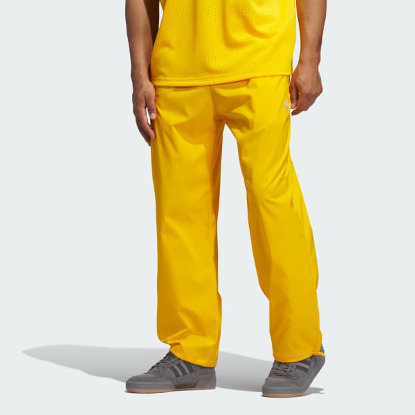Amarillo Pants Deportivos Tejidos (Unisex)