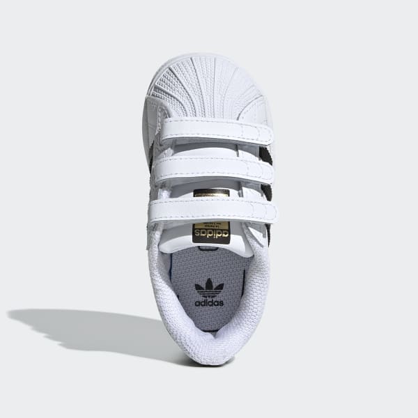 White shell toe preschool cheap