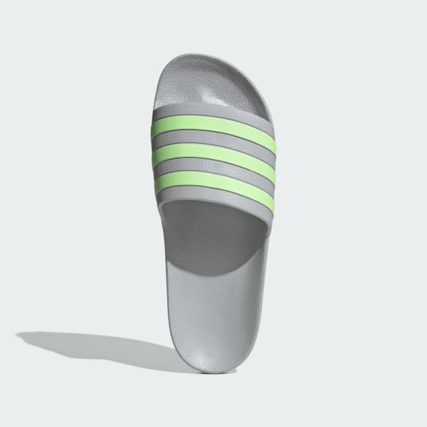 Grey Adilette Aqua Slides