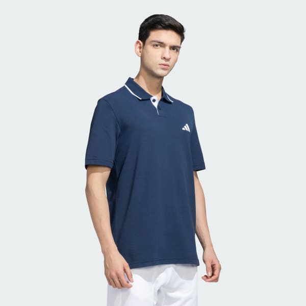 Blue Tipping Polo Shirt