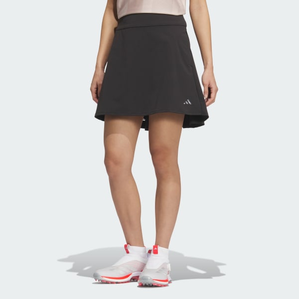 สีดำ กระโปรงพลีต Adizero