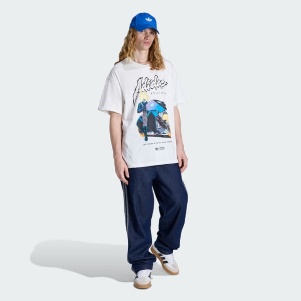 trang Áo Thun Nam Oversize adidas_Marvel_Ghost Rider