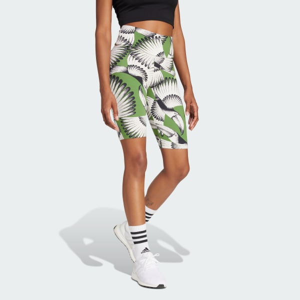 Wit adidas x FARM Bike Short