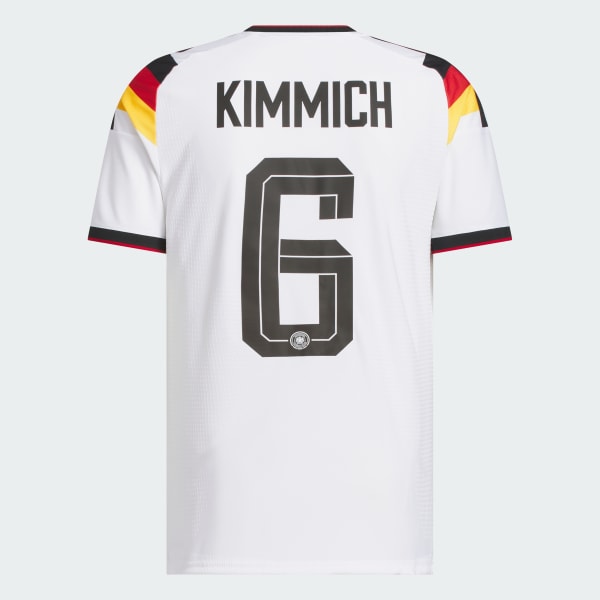 adidas Germany 26 Home Kimmich Authentic Jersey - White | Free