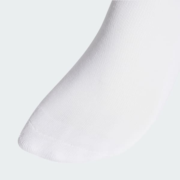blanc Socquettes Trefoil (lot de 3 paires)