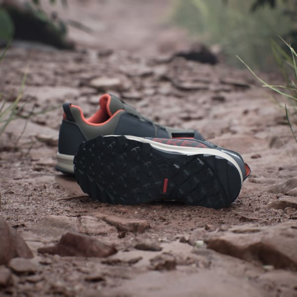 Green Terrex Agravic BOA RAIN.RDY Trail Running Shoes