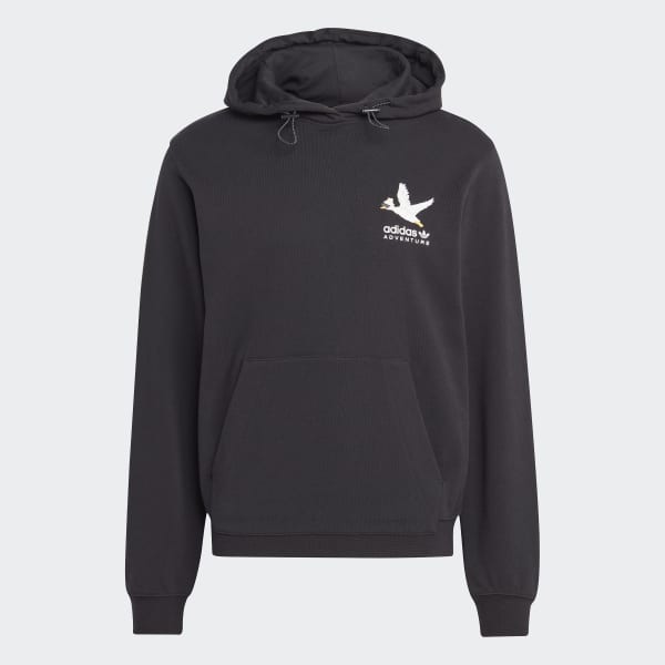 adidas Sweat shirt capuche graphique adidas Adventure noir