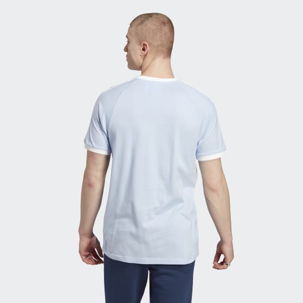 Blau adicolor Classics 3-Streifen T-Shirt