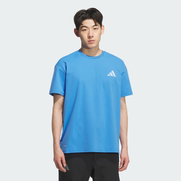 Blu T-shirt Xploric Climacool Graphic