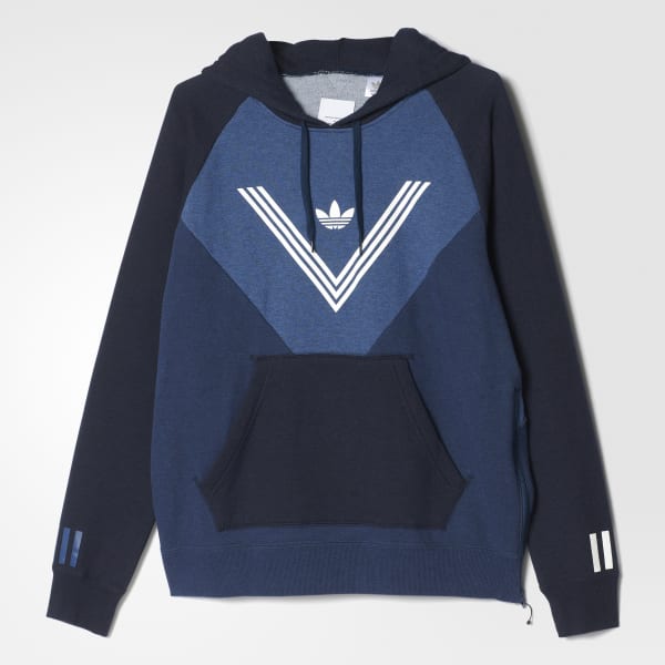 adidas Men's White Mountaineering Pullover Hoodie - Blue | adidas Canada