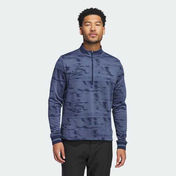 Azul Sudadera Ultimate365 COLD.RDY Cierre Corto