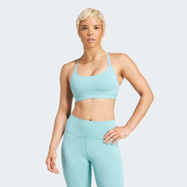 Turquoise All Me Light Support Bra