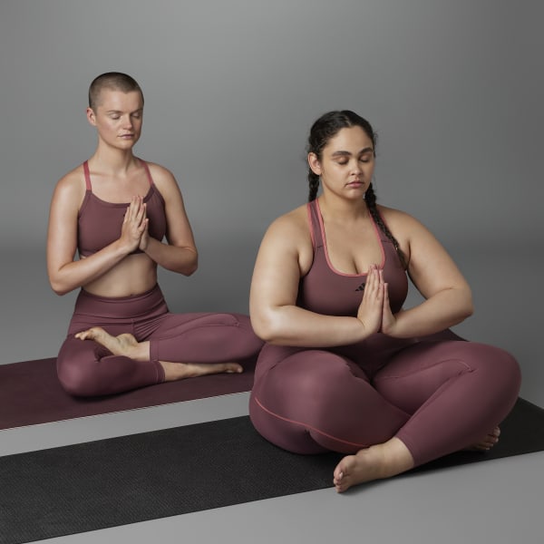 Bordeaux Authentic Balance Yoga Medium-Support Beha (Grote Maat) DRI88