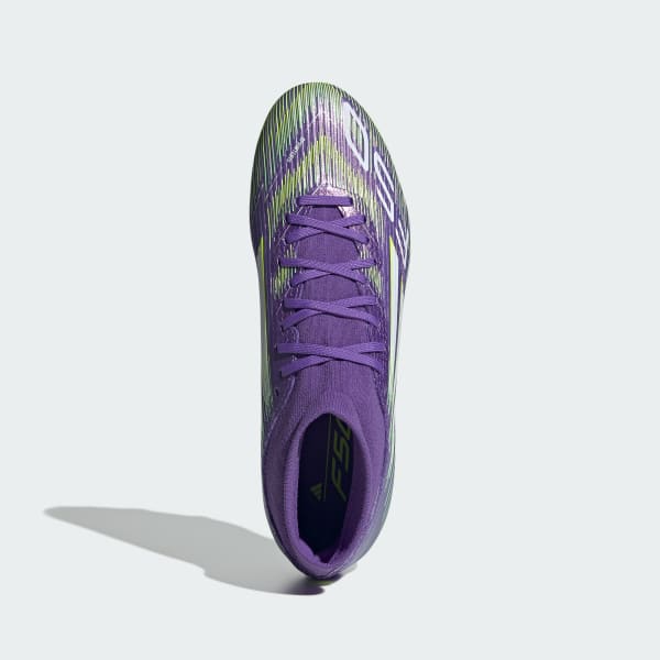 Pourpre Chaussure mi-montante F50 League Terrain souple / Multi-surfaces