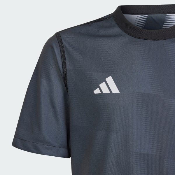 Negro Camiseta Doble Vista 24 Kids