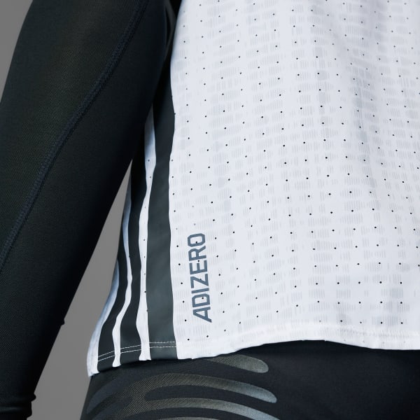 3-Stripes Textured 1/4 Zip Pullover