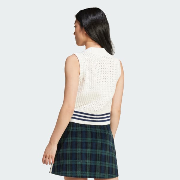 White Knit Vest