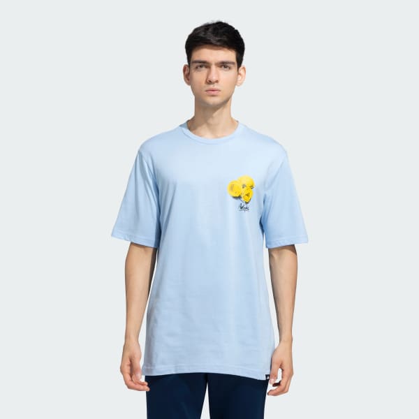 Blue Small Logo Lemon Tee