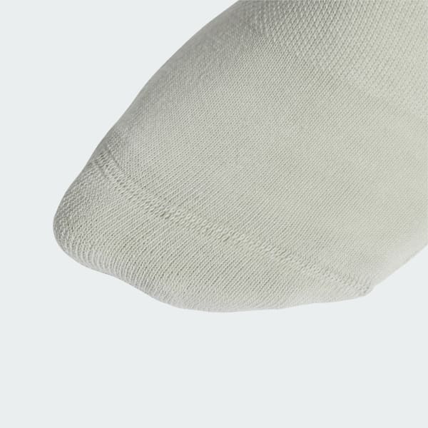 Weiss 3-Streifen Cushioned Crew Socken, 3 Paar
