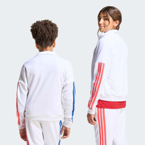 White Jude Bellingham Training Tracktop Kids