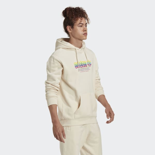 Bege Camisola com Capuz Hyperreal