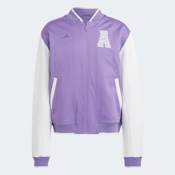 Fioletowy ALL SZN Logomania Collegiate Jacket