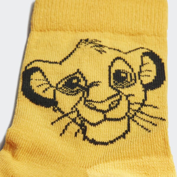Black Disney Lion King Socks 2 Pairs IH106