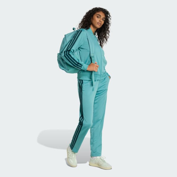 Turquesa Conjunto Deportivo Essentials 3 Rayas