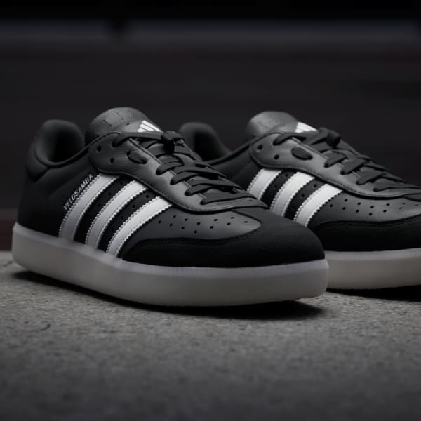 adidas Velosamba Leather Shoes - Black | Free Shipping with