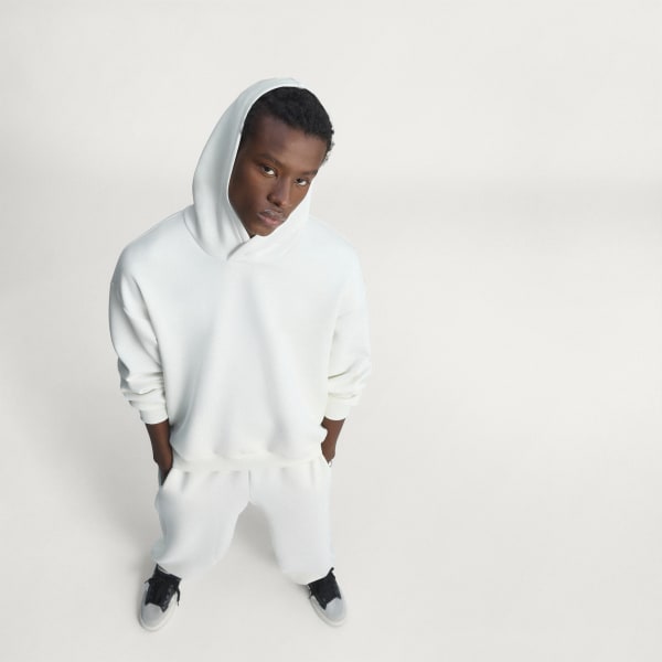 White SOFT LUX HOODIE