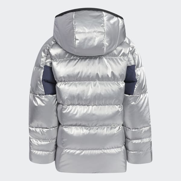 Silver Shiny Down Jacket KNG53