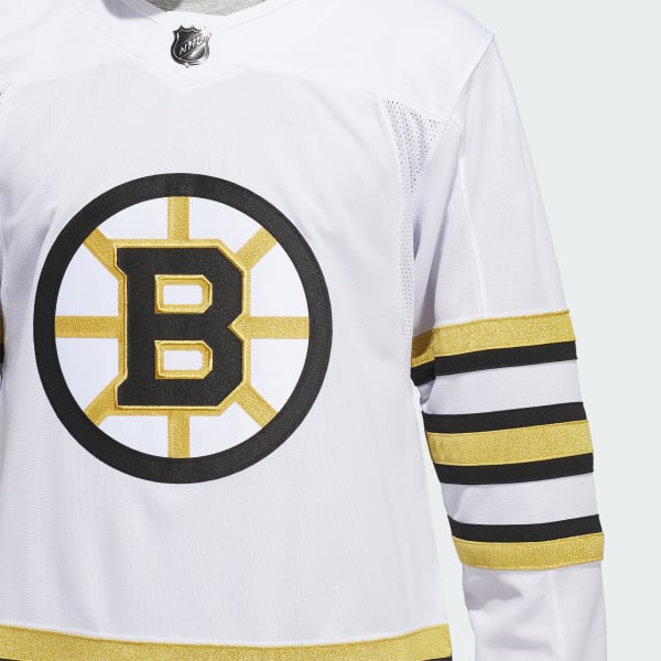 adidas Bruins Anniversary Third Jersey - Beige, Men's Hockey