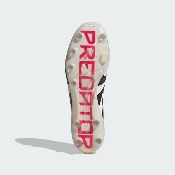 Vit Predator Elite Laceless Artificial Grass Fotbollsskor