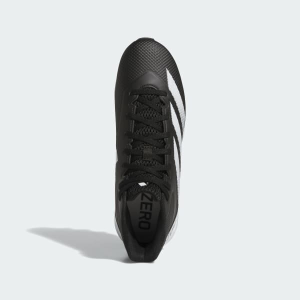Noir Chaussure à crampons moulés de football américain Adizero Impact.2
