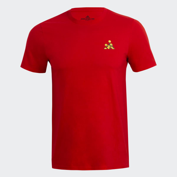 adidas Playera Estampada Optimoticons Rojo adidas Mexico