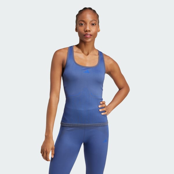 Azul Camisola de Alças AEROKNIT