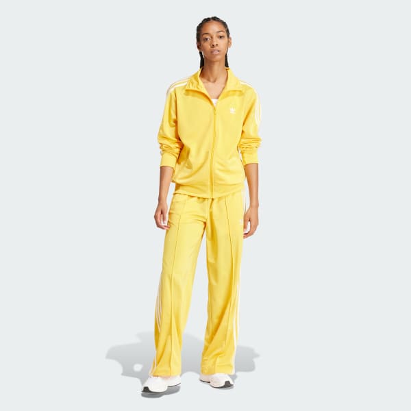Amarelo Jaqueta Firebird Folgada Adicolor Classics