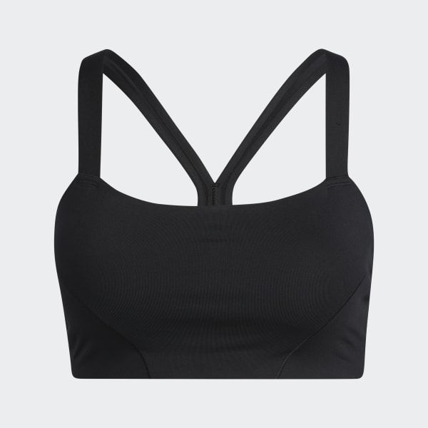 Brassière de sport maintien léger noir Adidas Performance