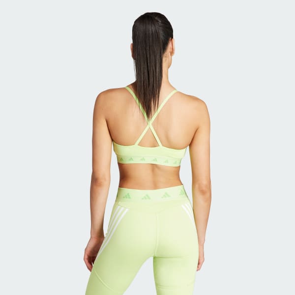 Verde Top Deportivo Aeroreact Hyperglam Soporte Ligero