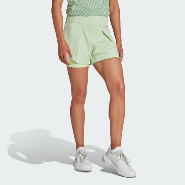 Green Tennis Match Shorts