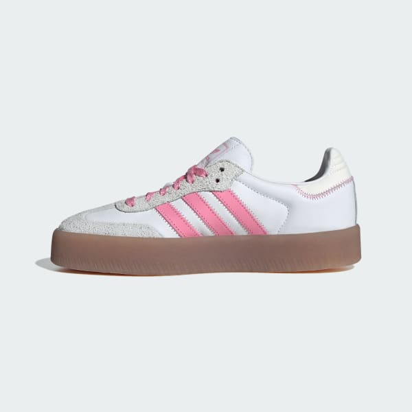 Adidas sambarose triple white clearance