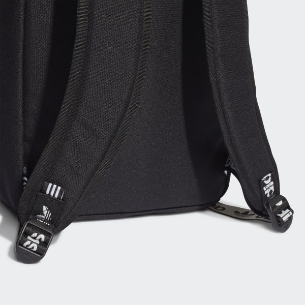 adidas Adicolor Classic Roll-Top Backpack - Black | adidas UK