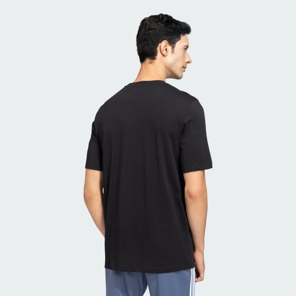 Black adidas Logo Tee